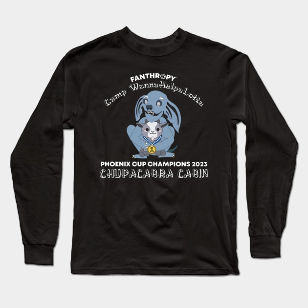 Chupacabra CHAMPS! Long Sleeve T-Shirt by Fans of Fanthropy